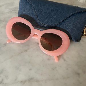 Loewe Pink 'Curvy' Sunglasses BRAND NEW